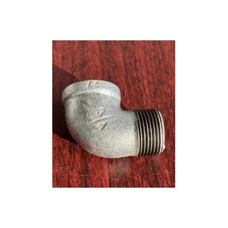 ELBOW 90 NPT (BY43-5-C) ACERO AL CARBONO (ZI