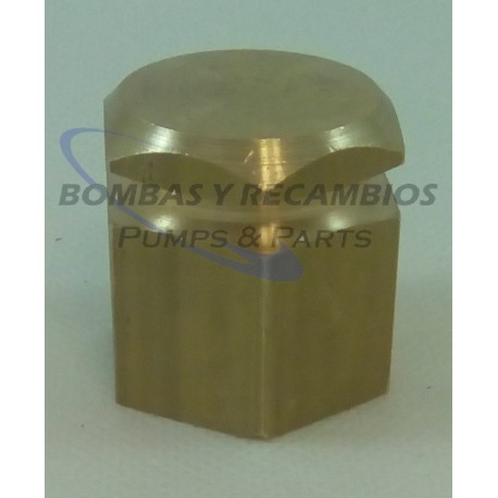 TUERCA IMPULSOR DX CROMO/BRONCE CUCCOLINI 8